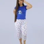 Pijama Capri Calma Azul