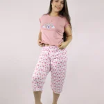 Pijama Capri Calma Guayaba