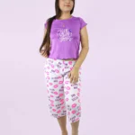 Pijama Capri Calma Violeta