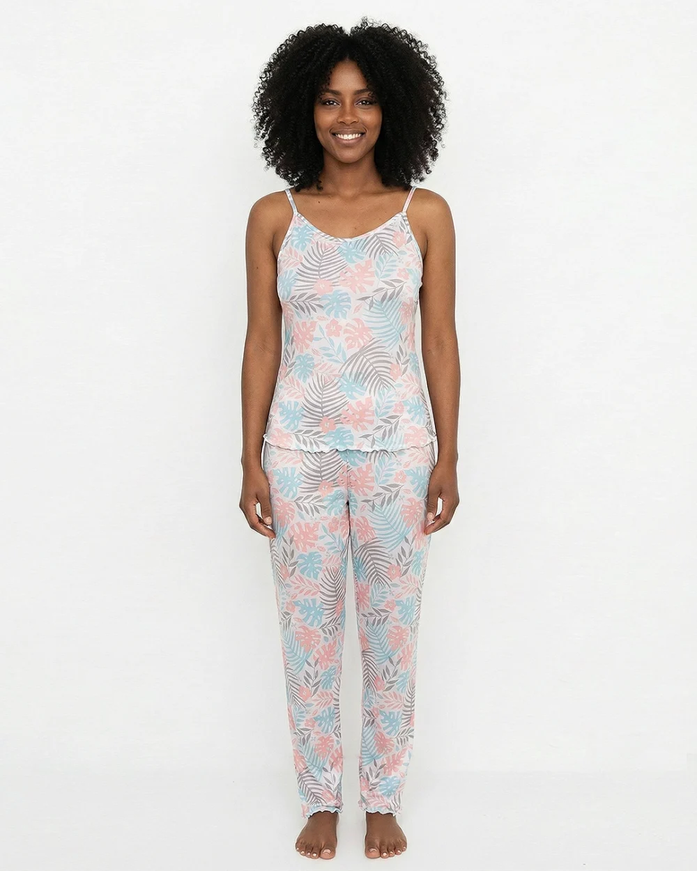 Pijama Piel De Durazno Pantalón