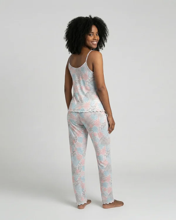 Pijama Piel De Durazno Pantalón