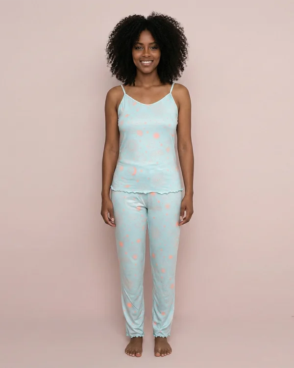 Pijama Piel De Durazno Pantalón