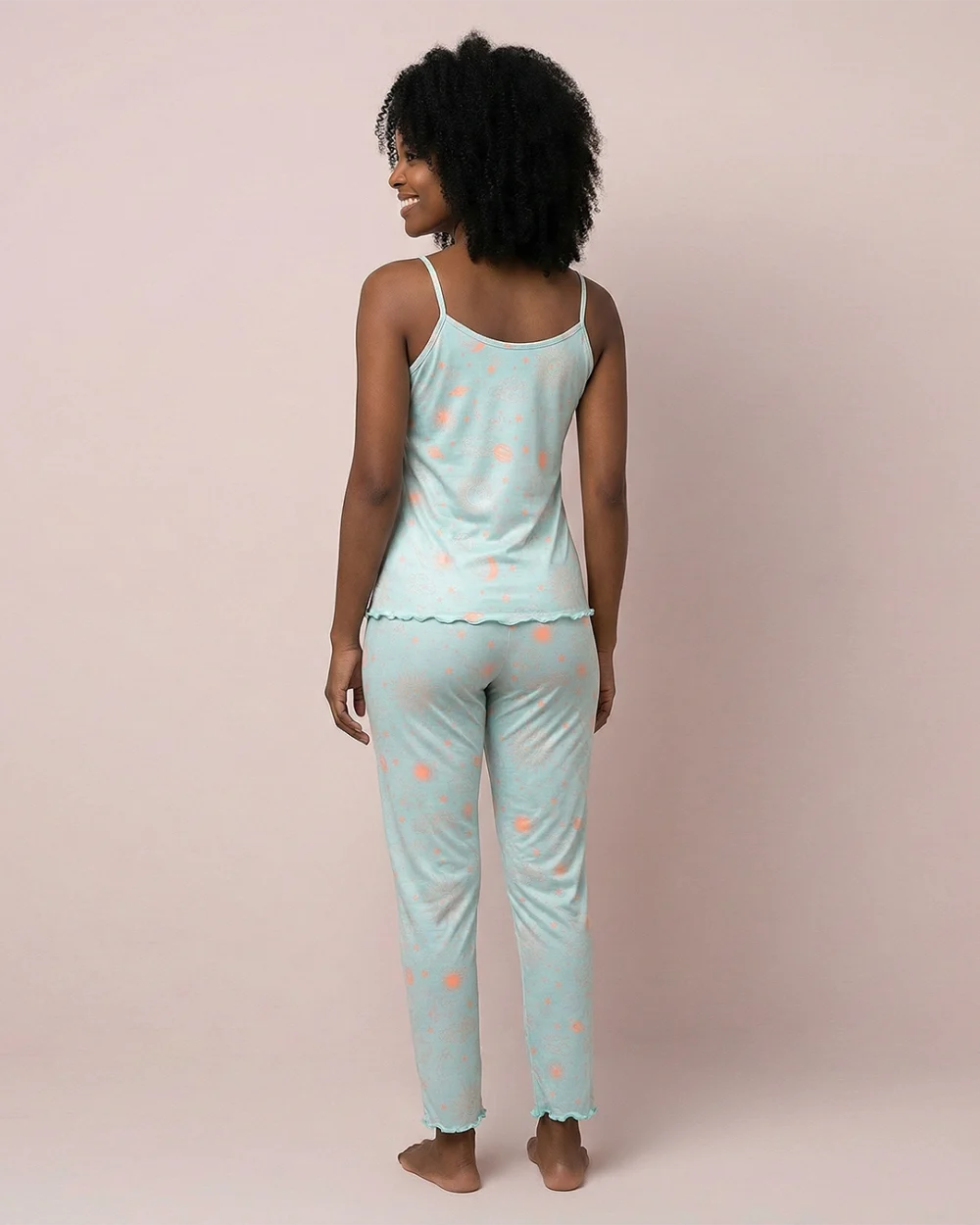 Pijama Piel De Durazno Pantalón