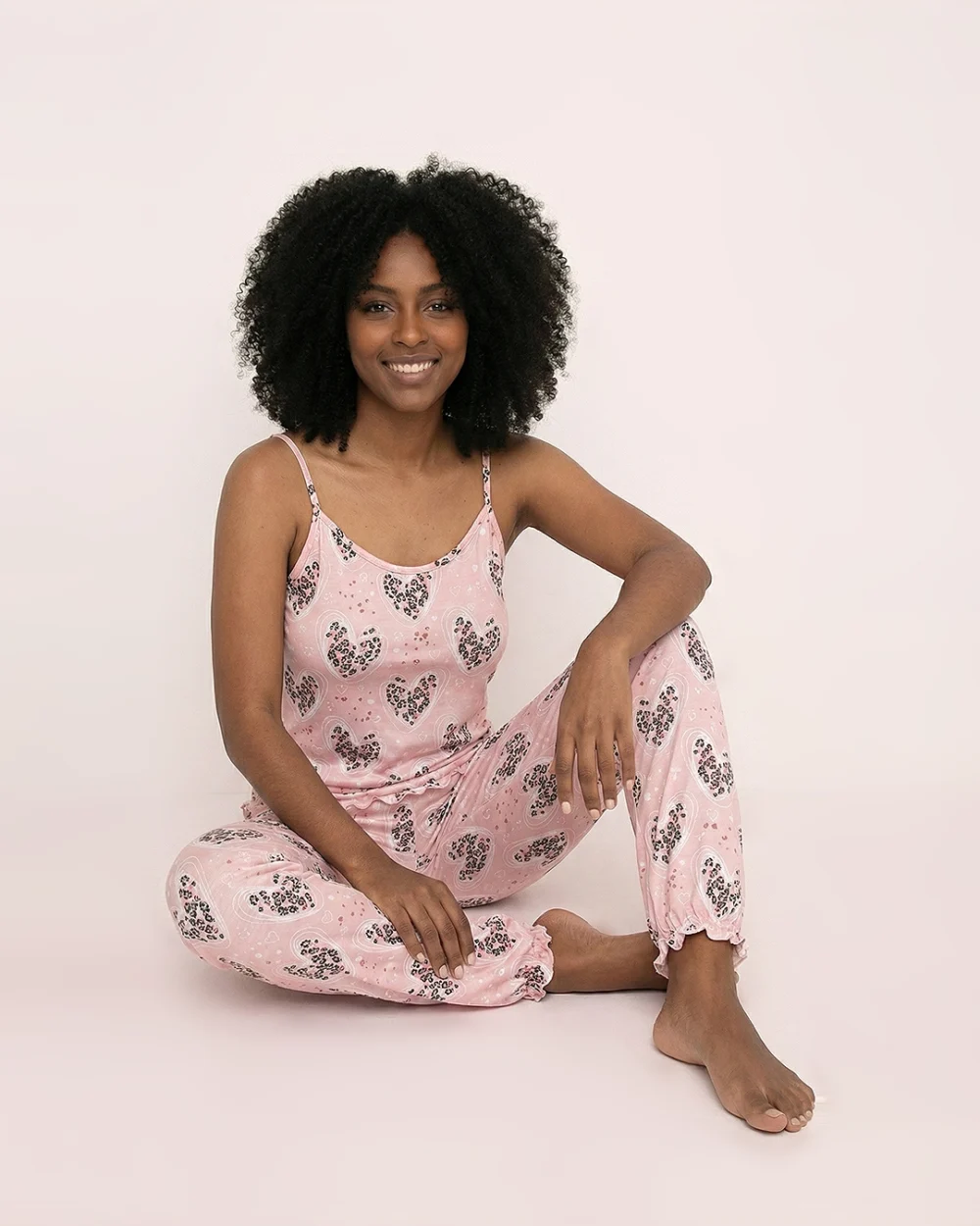 Pijama Piel De Durazno Pantalón