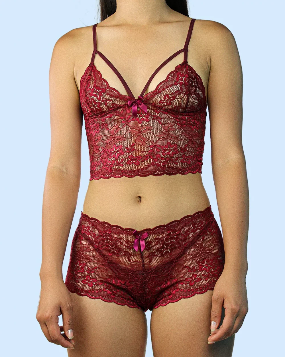 Conjunto Encaje Nápoles